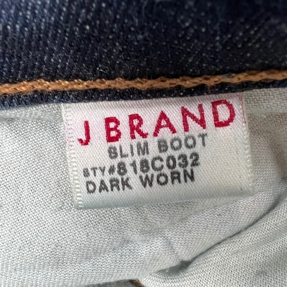 J Brand Slim Boot Cut Jeans Size 26 Women’s - Picture 2 of 8